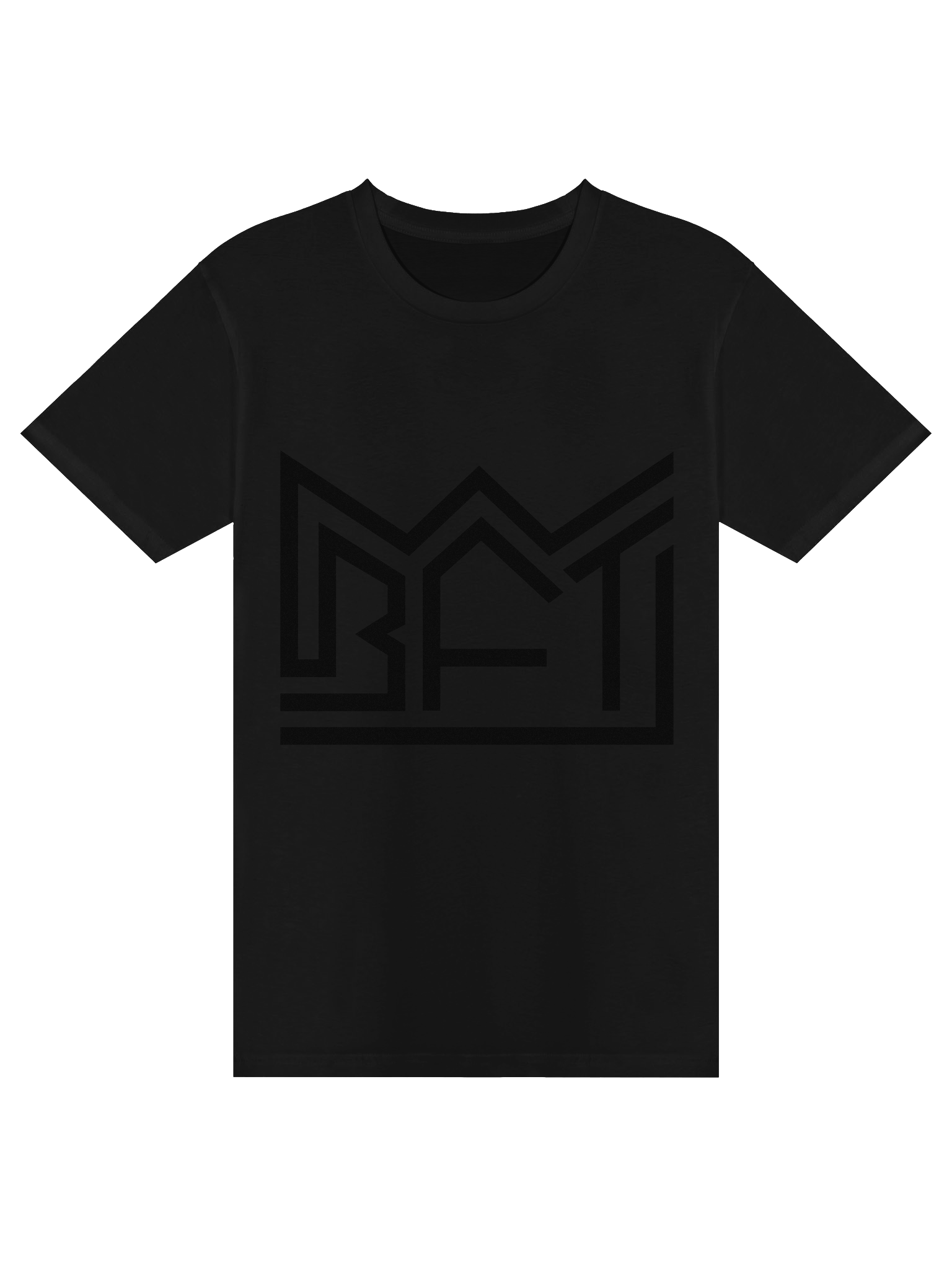 Inspired by Tyler Black T-Shirt With Black Logo product image (3)