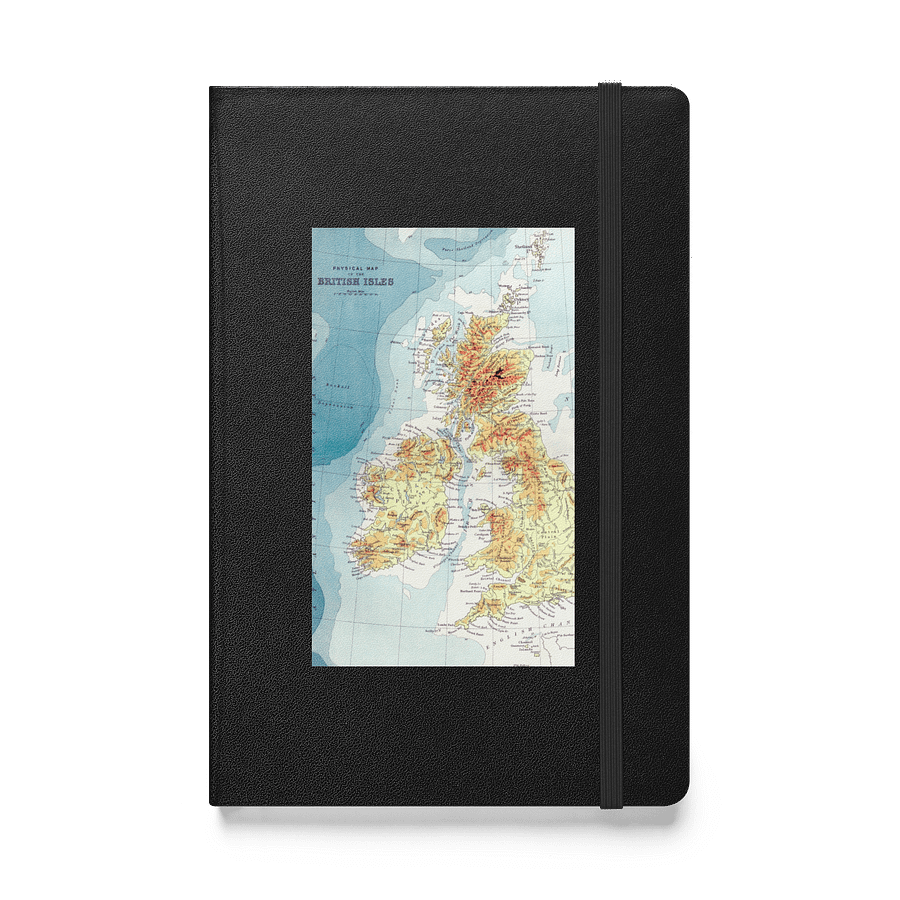 Topographic Hardcover Notebook product image (1)