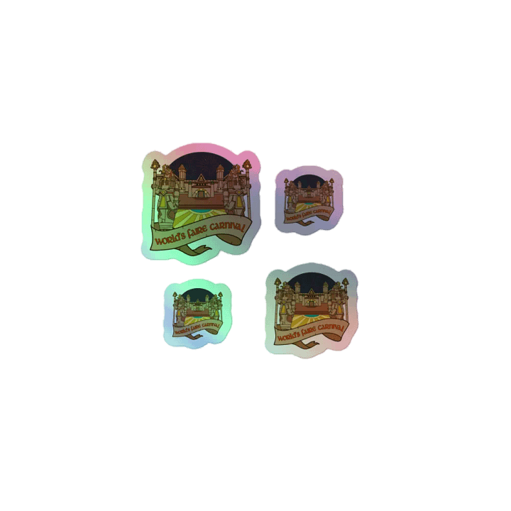 Welcome to Uldum - Holo Sticker Sheet product image (1)