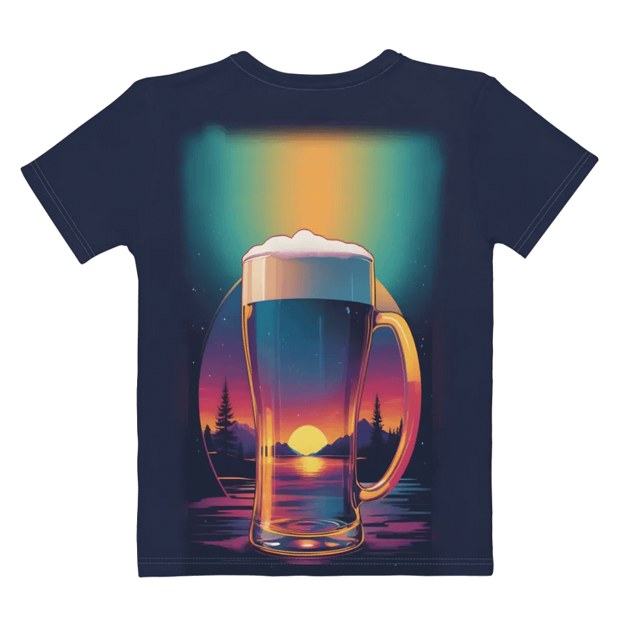 Beer Sunset All Over Print T-shirt product image (8)
