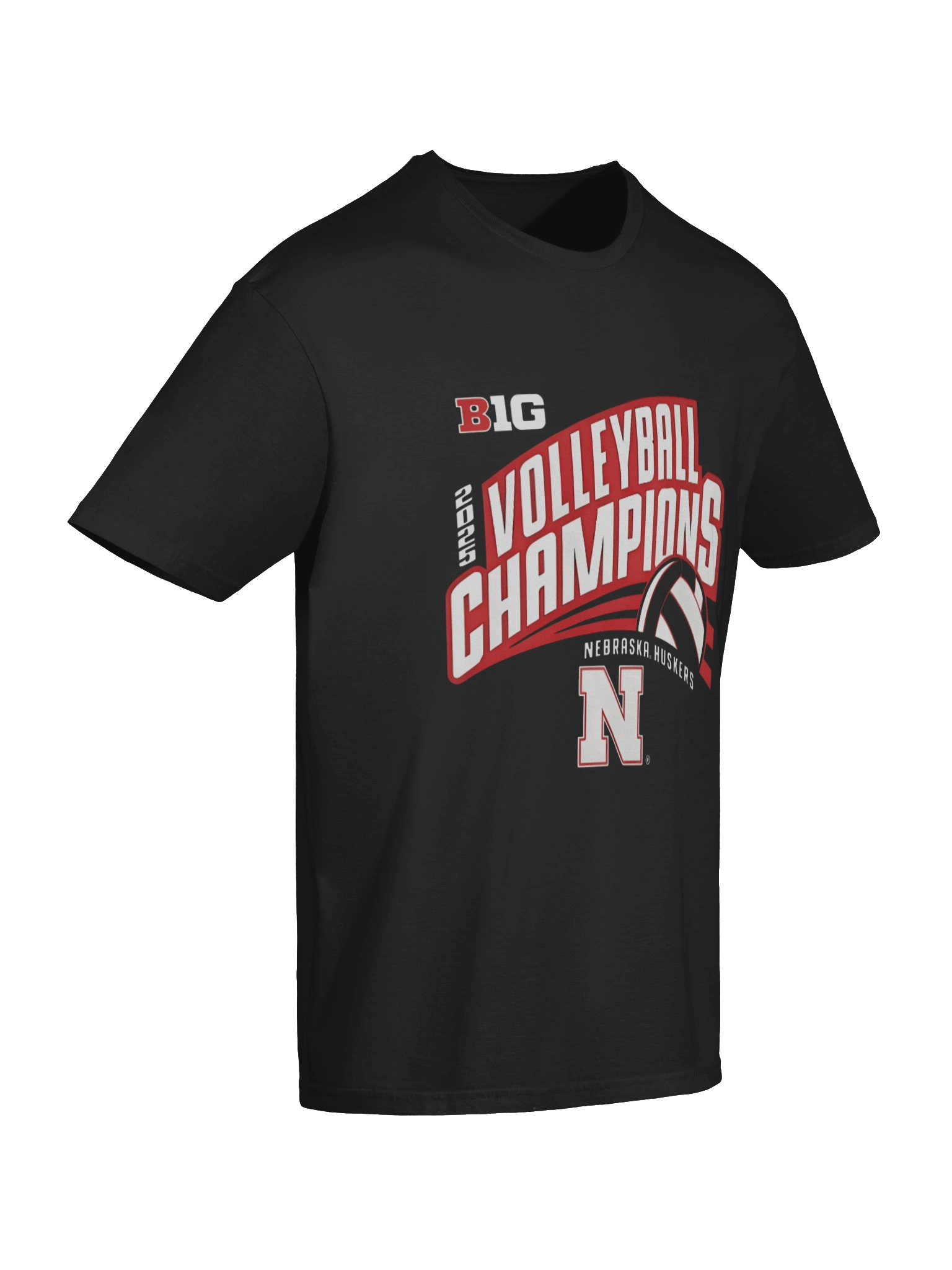 Nebraska Huskers Volleyball Champions 2025 NCAA Shirt product image (7)