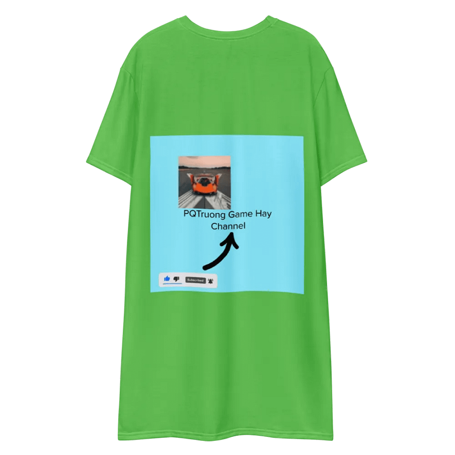 Váy thun in toàn thân/Full body printed T-shirt dress product image (7)