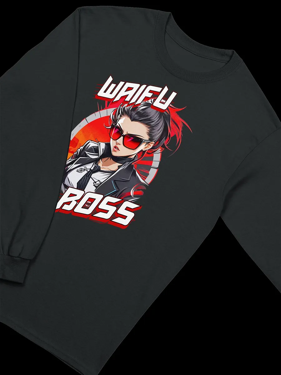 Waifu Boss v1 - Gildan Ultra Cotton Unisex Long Sleeve T-Shirt product image (4)