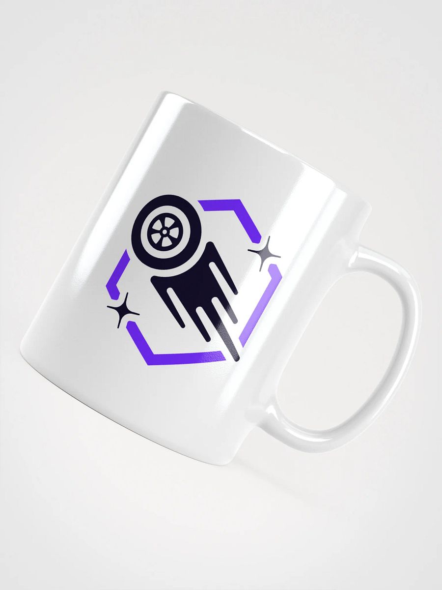 White Ceramic Mug (Color Logo) product image (4)