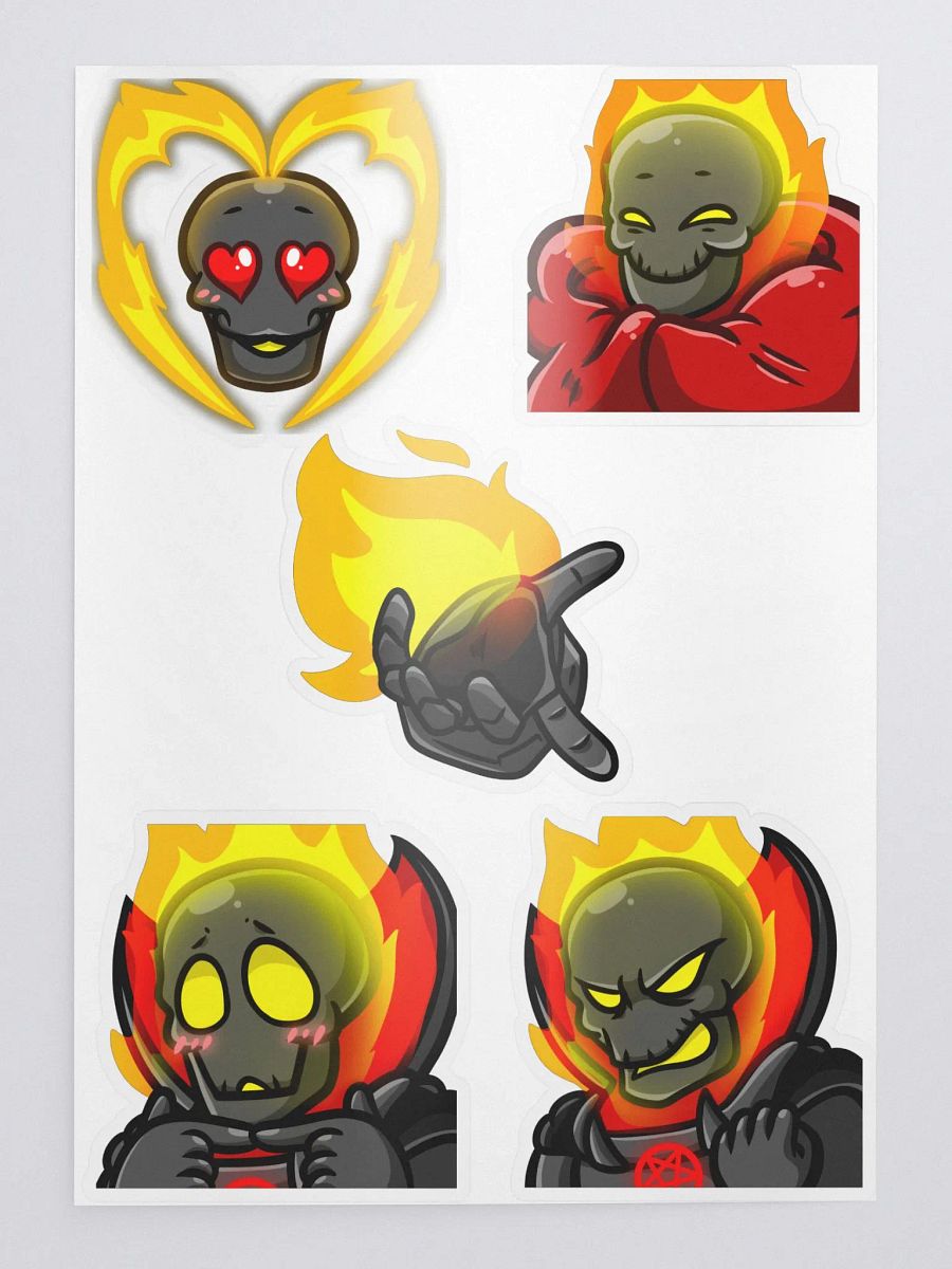 Blaze Sticker Sheet product image (1)