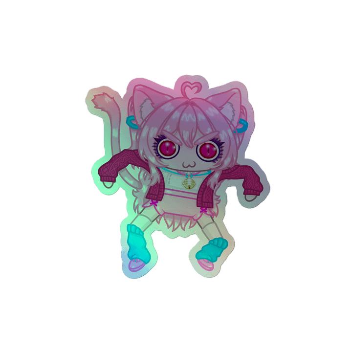 Kitty Gremlin Holographic Stickers product image (2)