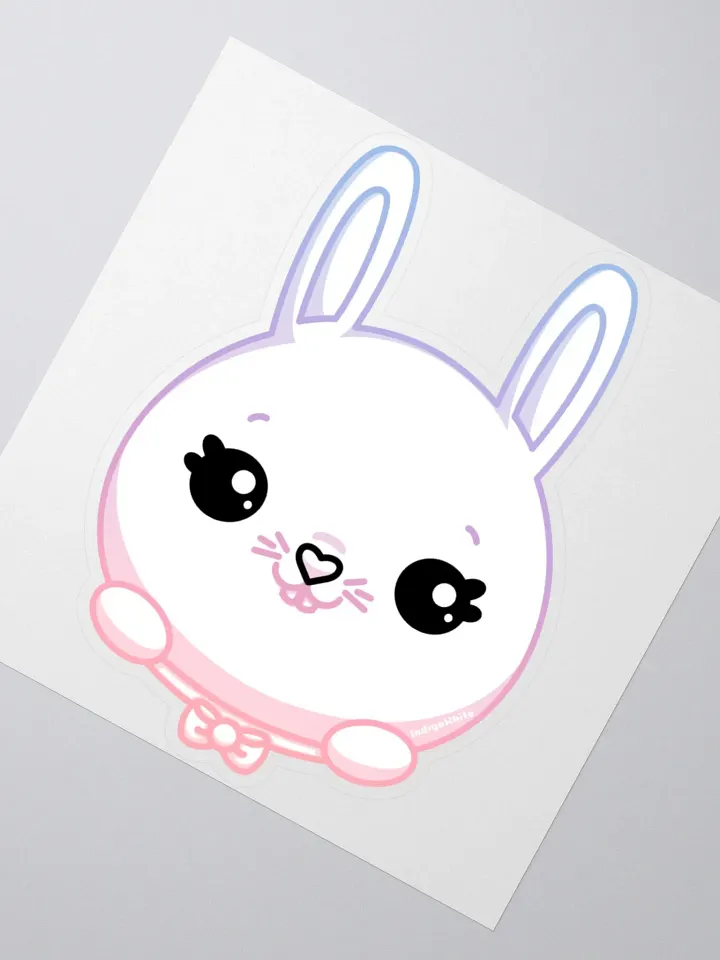 Sunset Bunny Sticker product image (4)