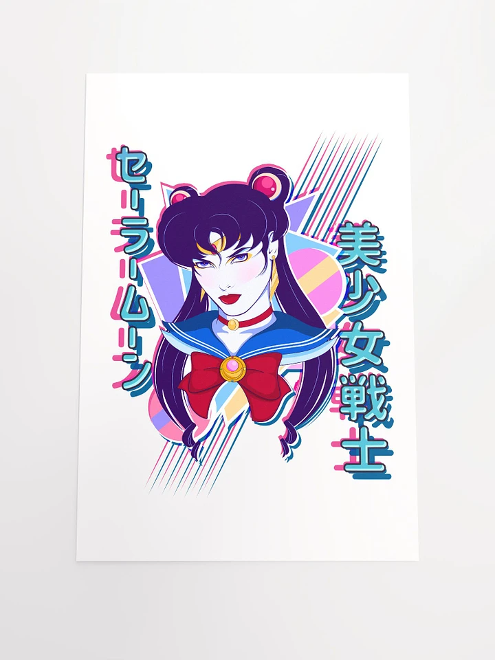 Patrick Nagel + Sailor Moon Print product image (1)
