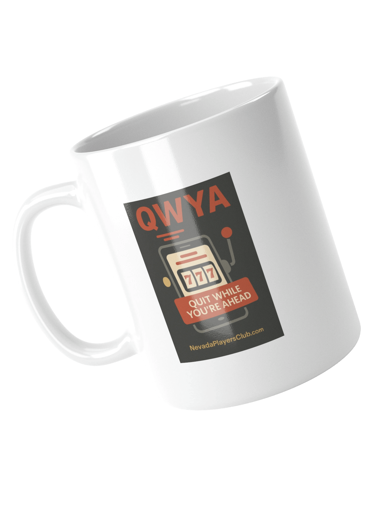 White Quit While You're Ahead Mug - Alt Version 1 product image (4)