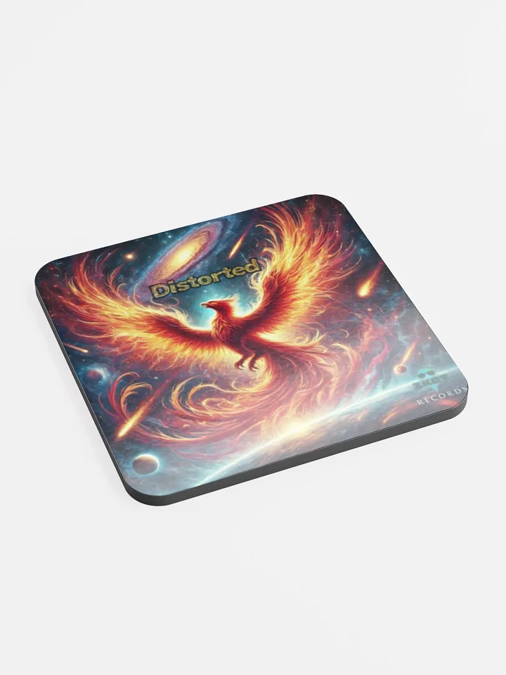 Distorted Album Cover Coaster - Show Your Support - Drinkware product image (2)