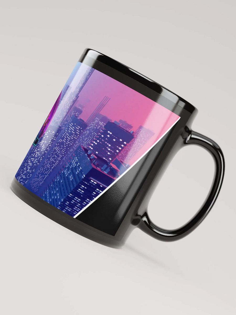 Neon Megacitygamer Skyline Mug product image (4)
