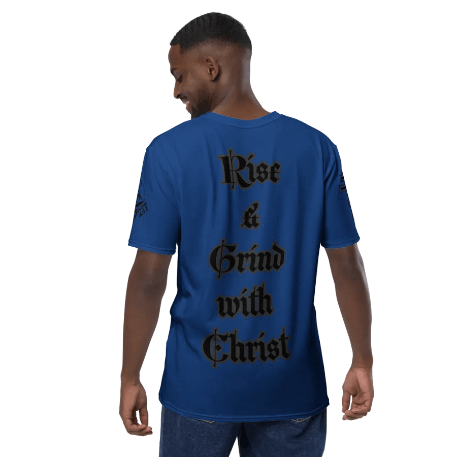 Rise & Grind T-Shirt - Blue product image (12)