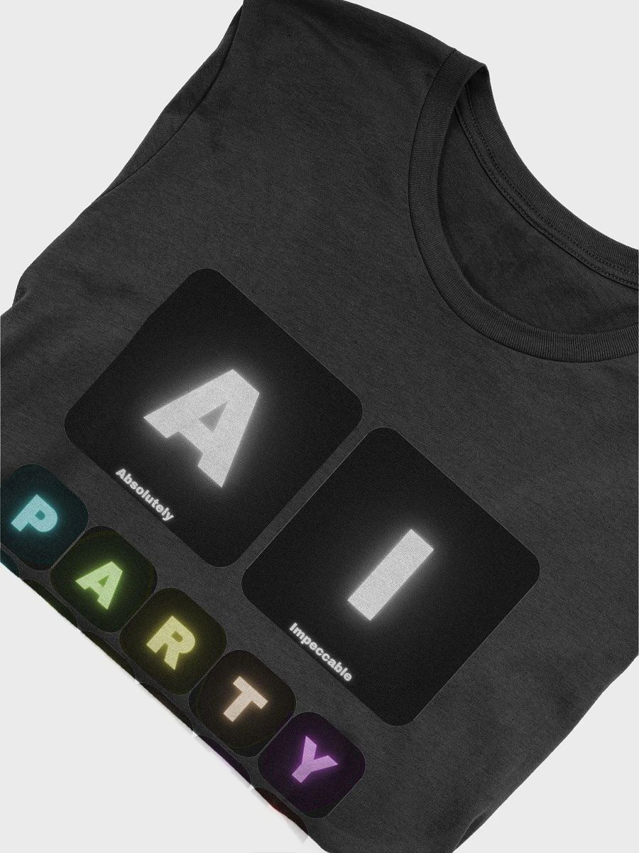 Absolutely Impeccable AI Party Wanted T-Shirt product image (50)