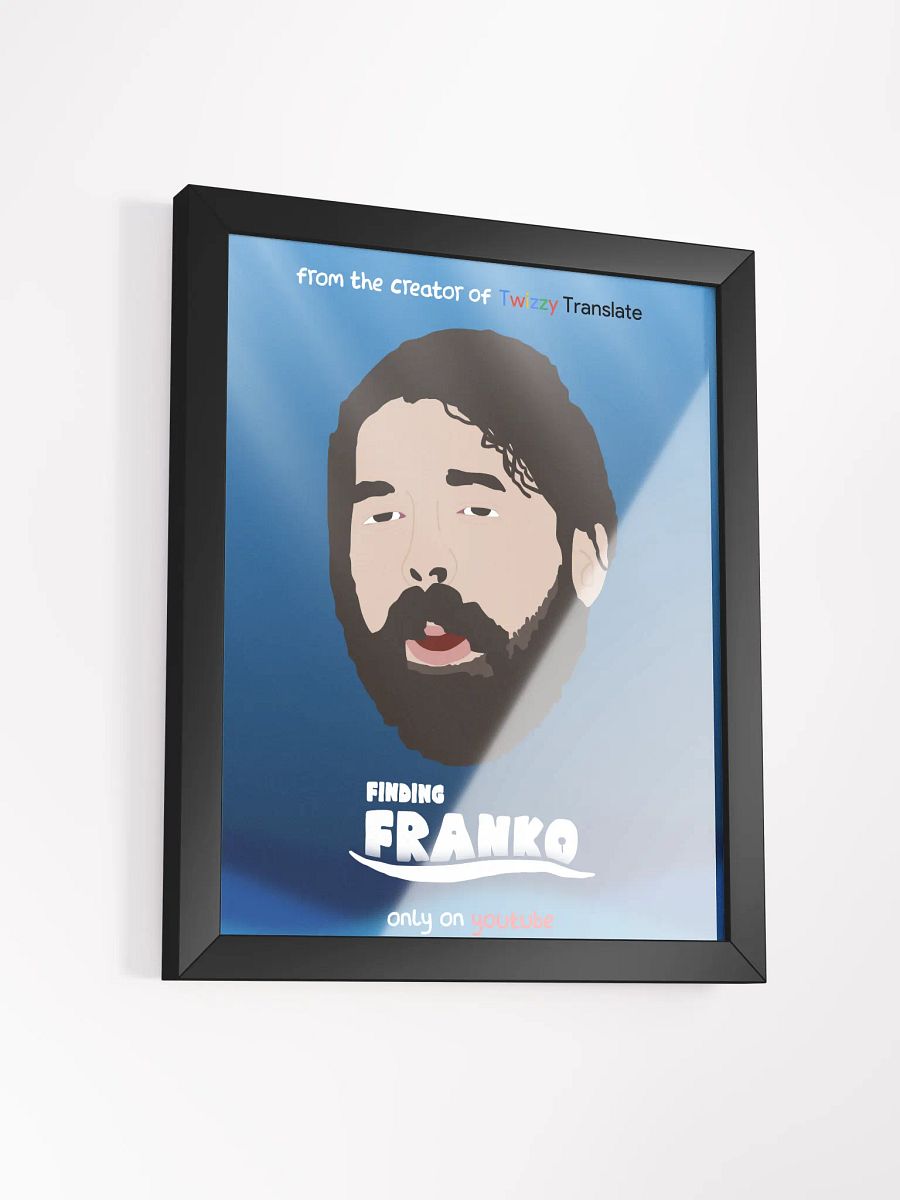 'Finding Franko' - Framed Poster product image (3)