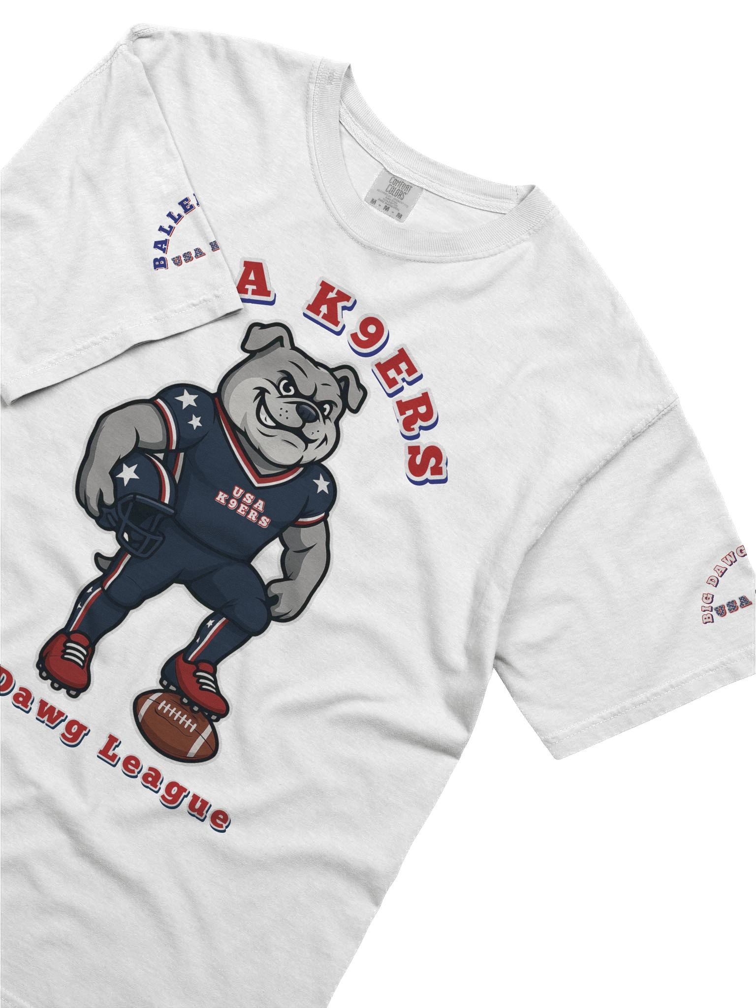 Unisex Heavyweight T-Shirt Bulldawg USA K9ERS product image (15)