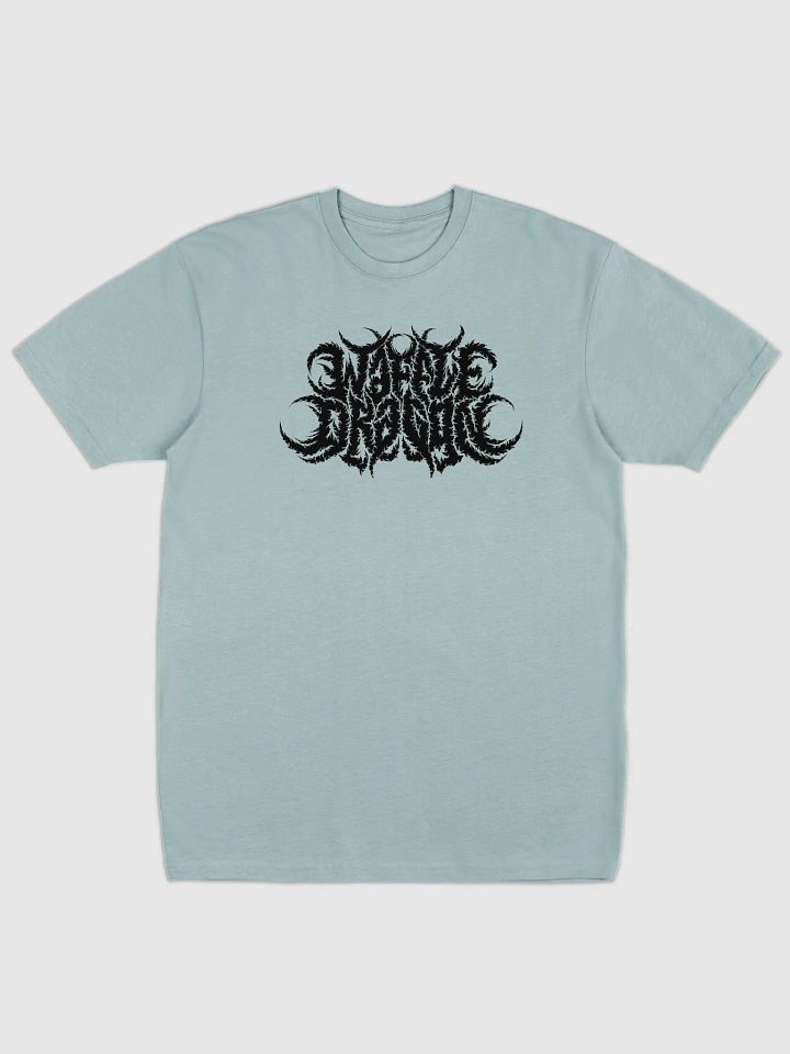 Waffle Metal Logo Men's Premium Heavyweight Tee product image (2)