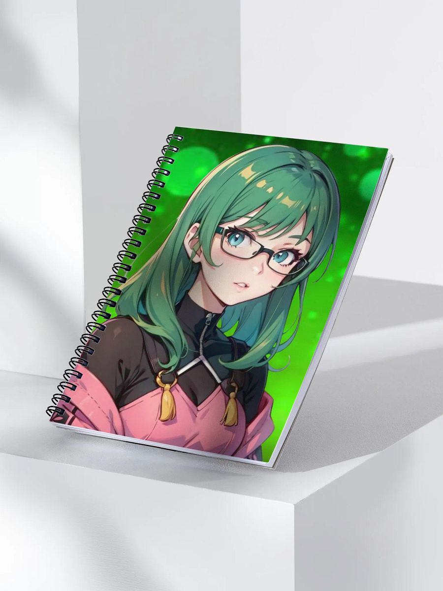 (GREEN WAIFU) K Spiral Notebook product image (3)