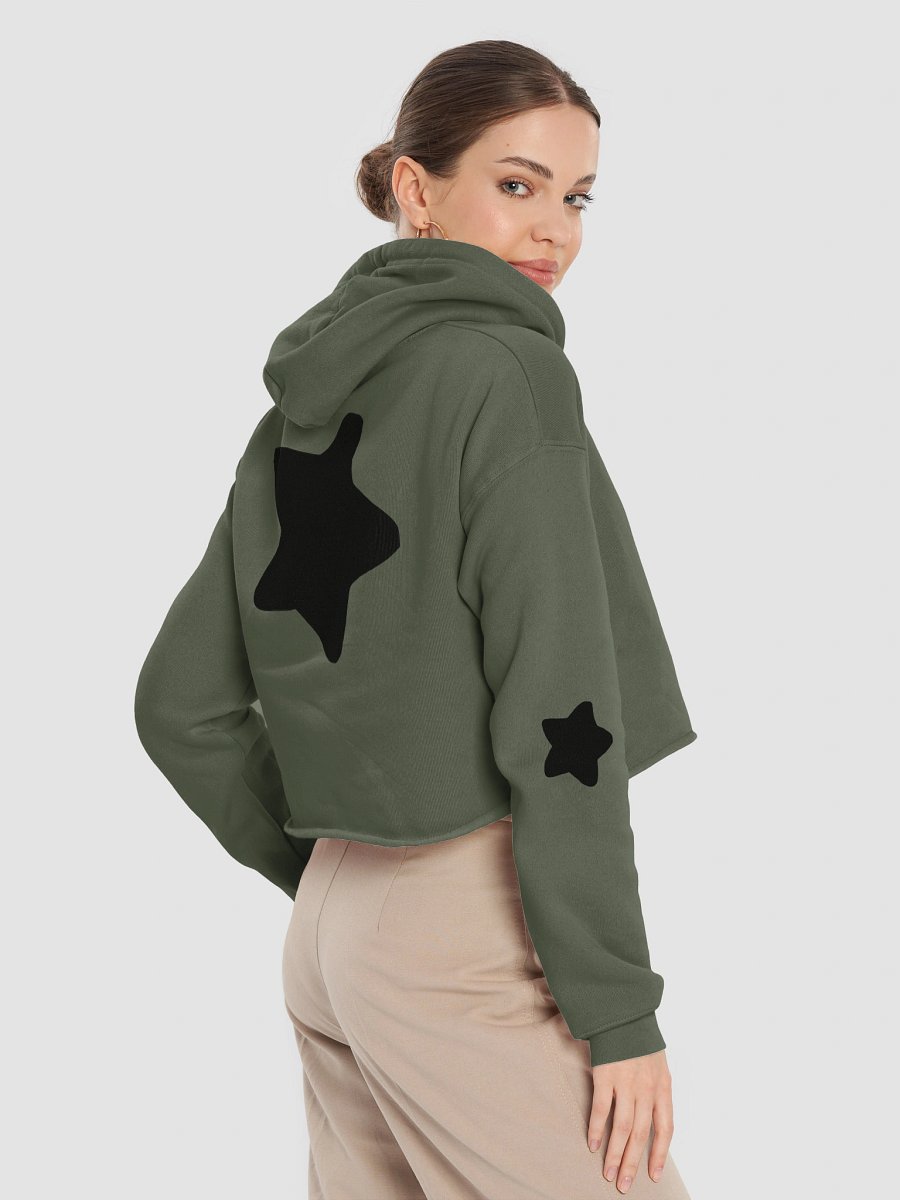 Starry Silhouette Crop Hoodie product image (6)