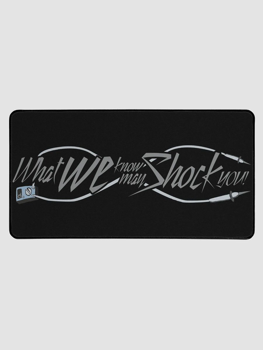 "What We Know" Desk mat product image (1)