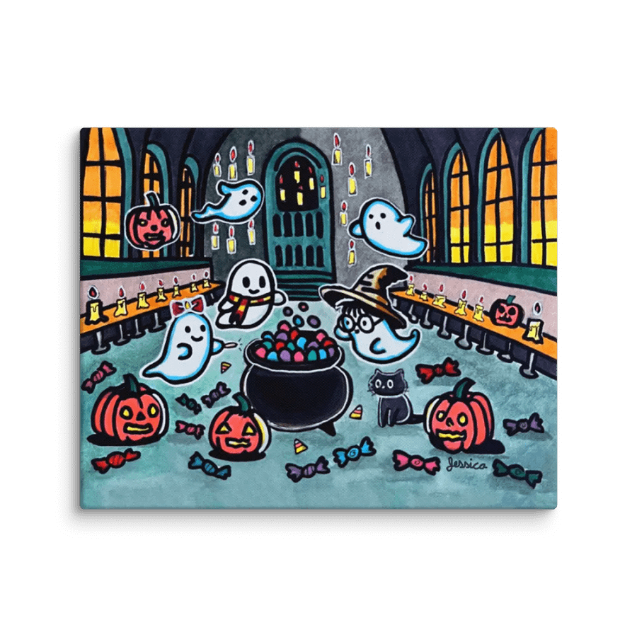 Enchanted Hall Feast Canvas product image (1)