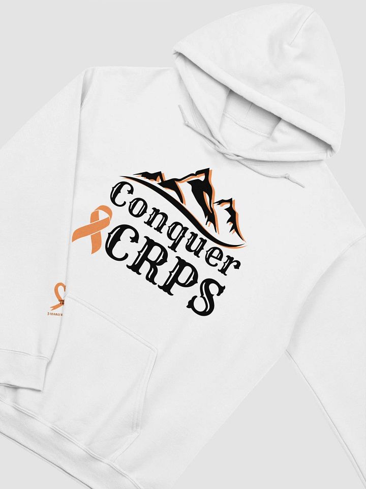 OFFICIAL Conquer CRPS Do Not Touch LEFT Arm Hoodie product image (46)