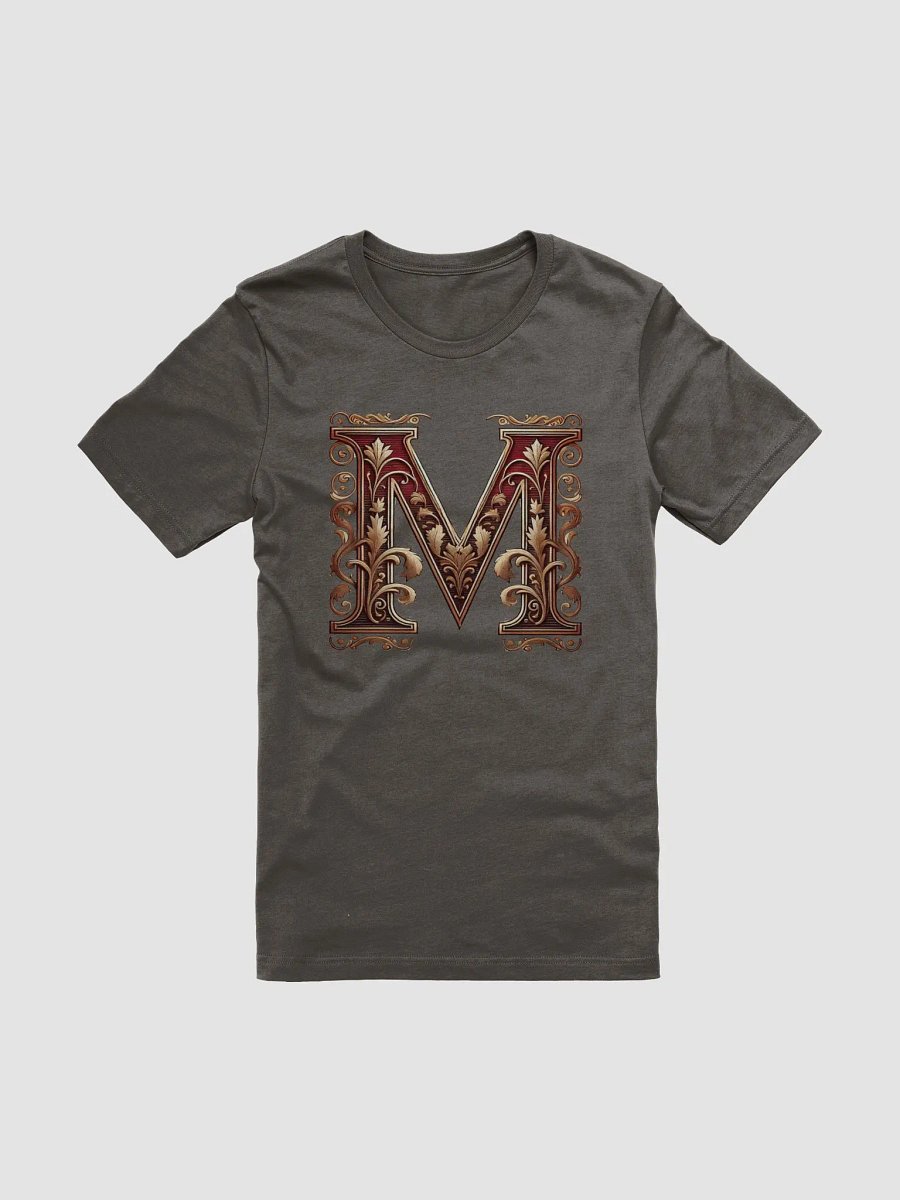 Vintage Floral Letter M T-Shirt product image (2)