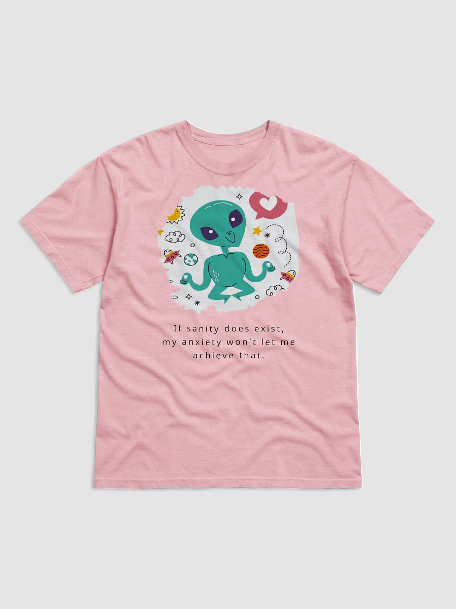 Anxiety against Sanity authentic T-Shirt product image (2)