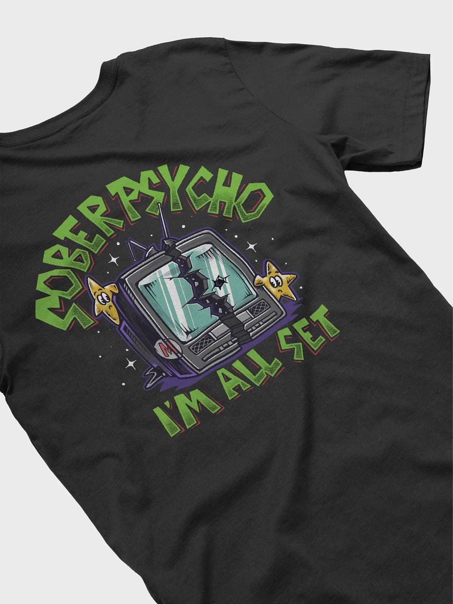 Unisex Sober Psycho Logo 2 Supersoft T-Shirt product image (5)