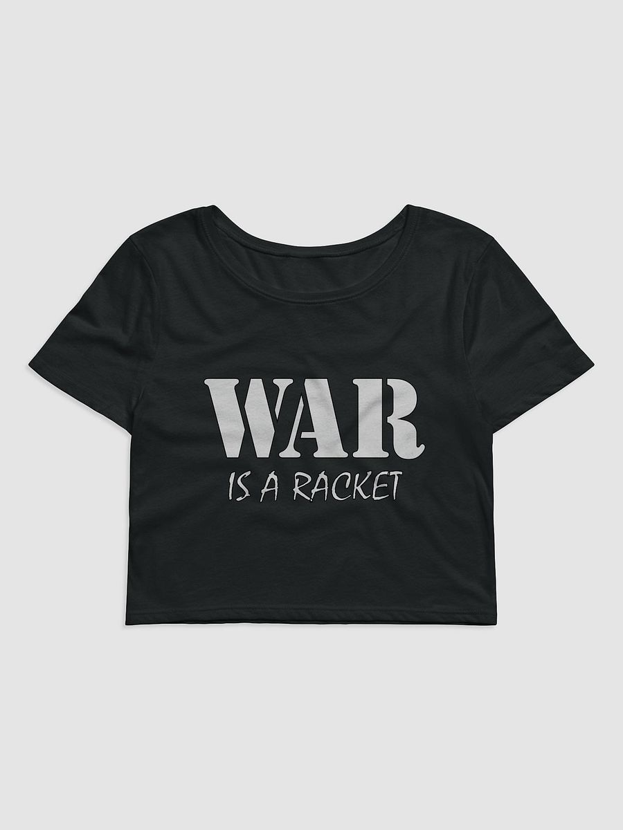War Is A Racket - Bella+Canvas Women's Crop Tee product image (1)