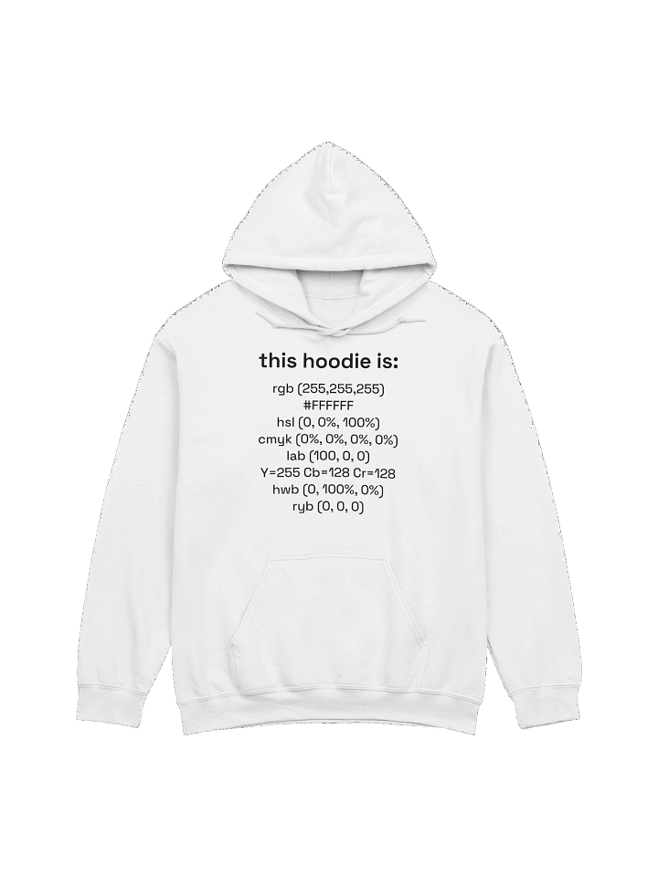 #FFFFFF hoodie product image (1)