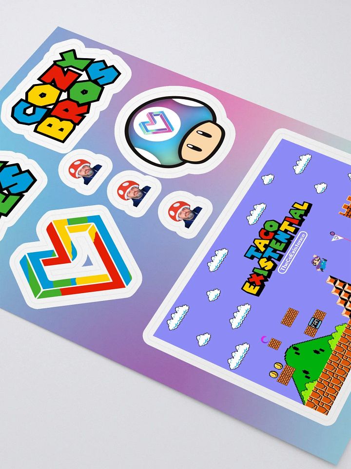 NintenBro Sticker Sheet product image (2)