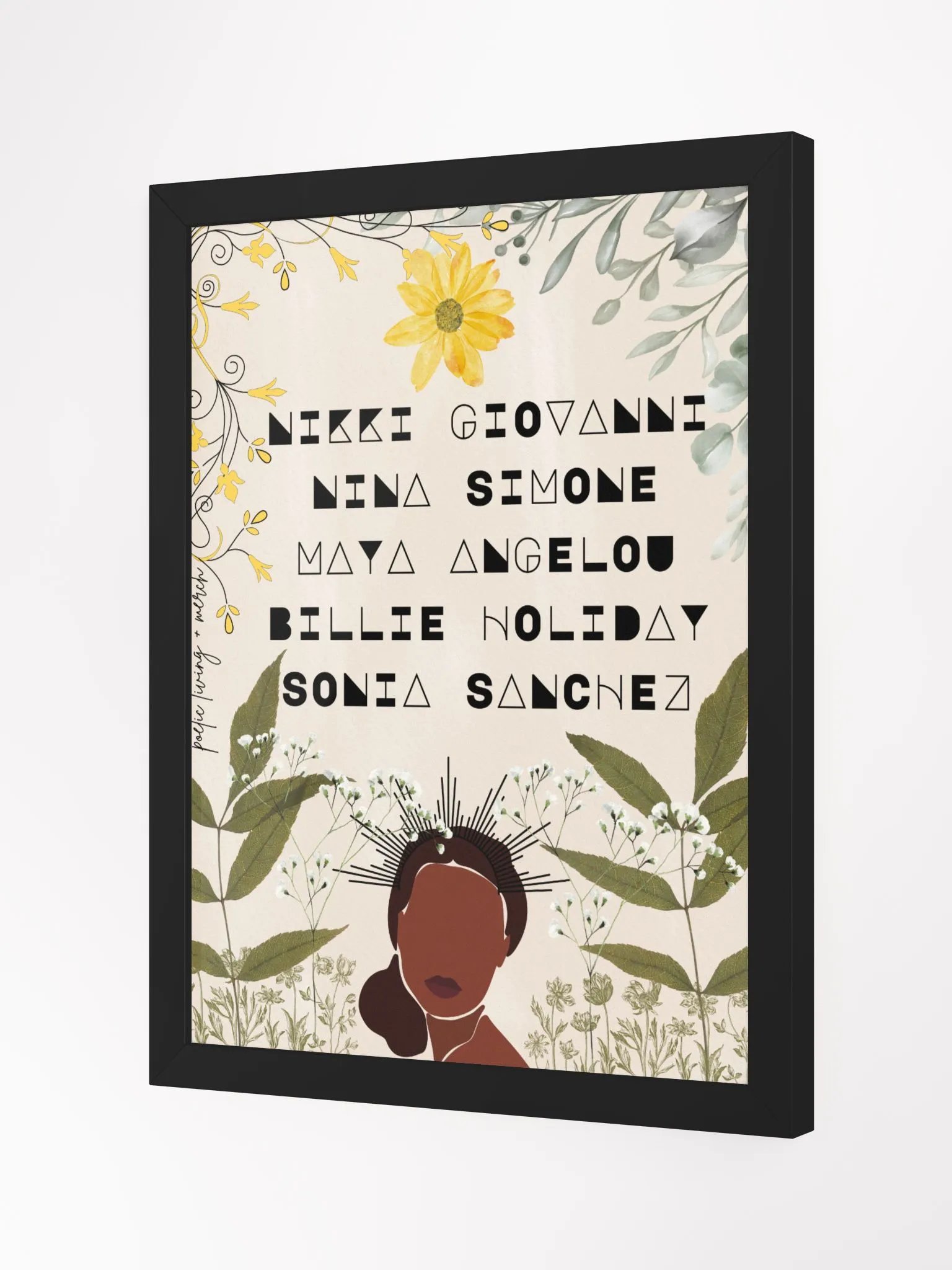 fierce art heroines - framed design product image (2)