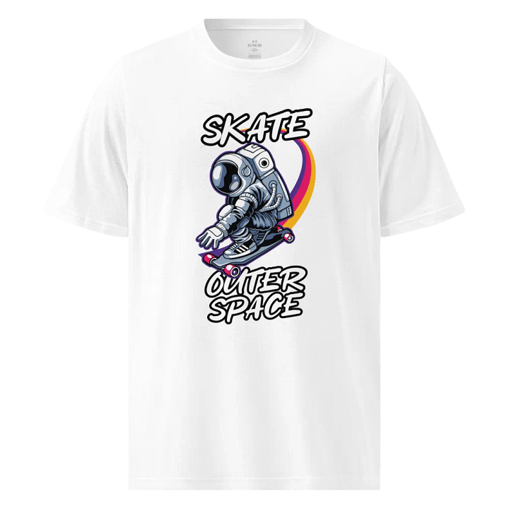 Cosmic Cruiser Astronaut Skateboard T-Shirt by Under Armour® product image (1)