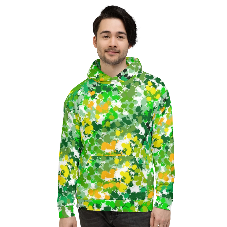 Green Splotches Hoodie product image (2)