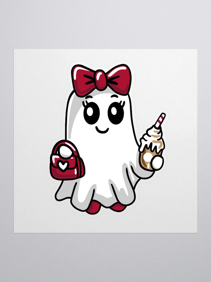Stylish Ghost Sticker product image (1)