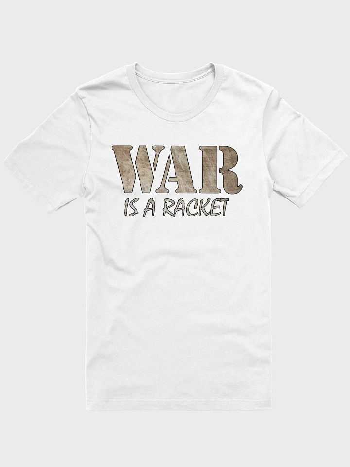 War Is A Racket - Metal - Bella+Canvas Supersoft T-Shirt product image (2)