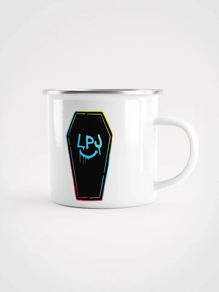 LPJ Coffin Enamel Mug product image (1)