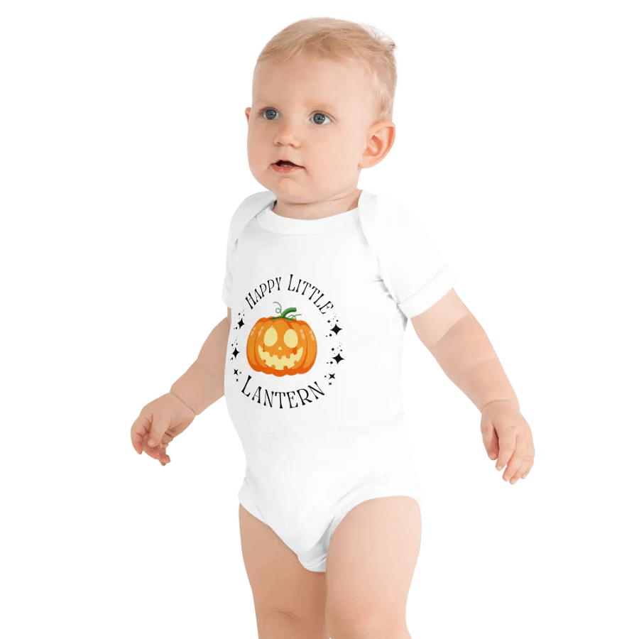 Happy Little Lantern Bella+Canvas Baby Short Sleeve One Piece product image (11)