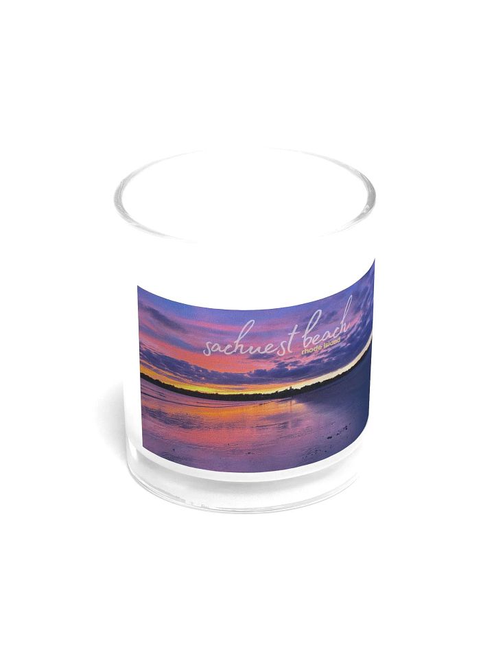 The Ocean State Series: Sachuest Sunset Soy Candle (unscented) product image (2)