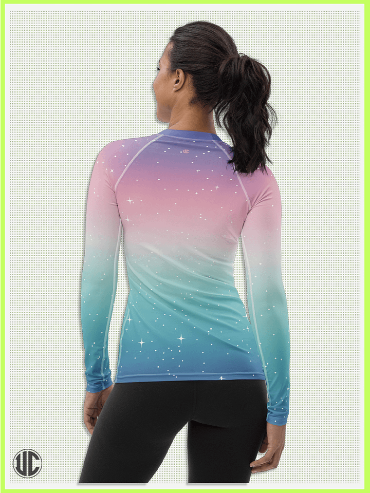 Celestial Glow – Women’s Rash Guard product image (2)