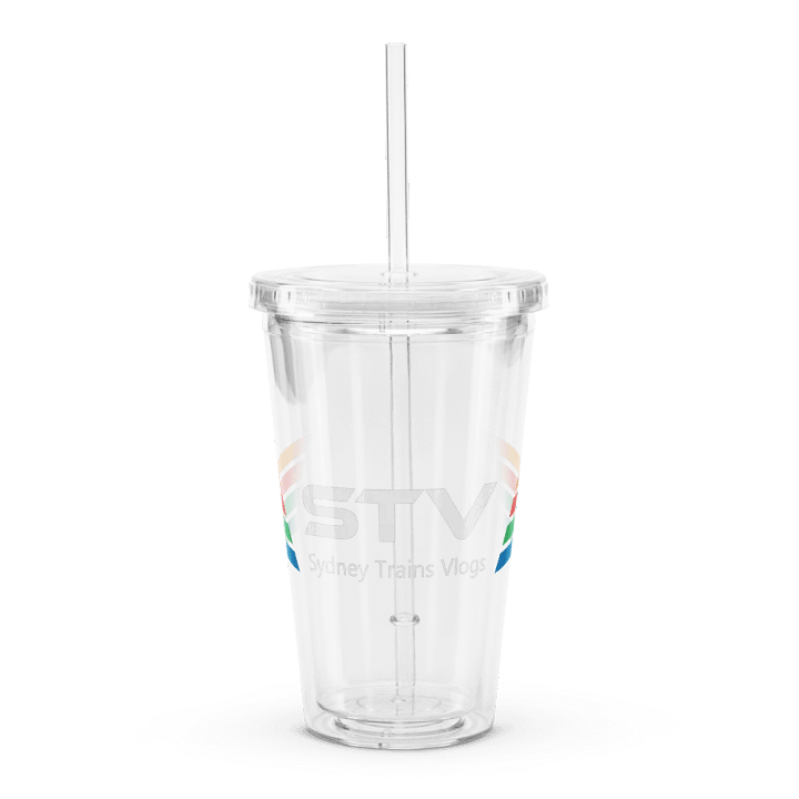 STV Double Wall Clear Plastic Tumbler product image (2)