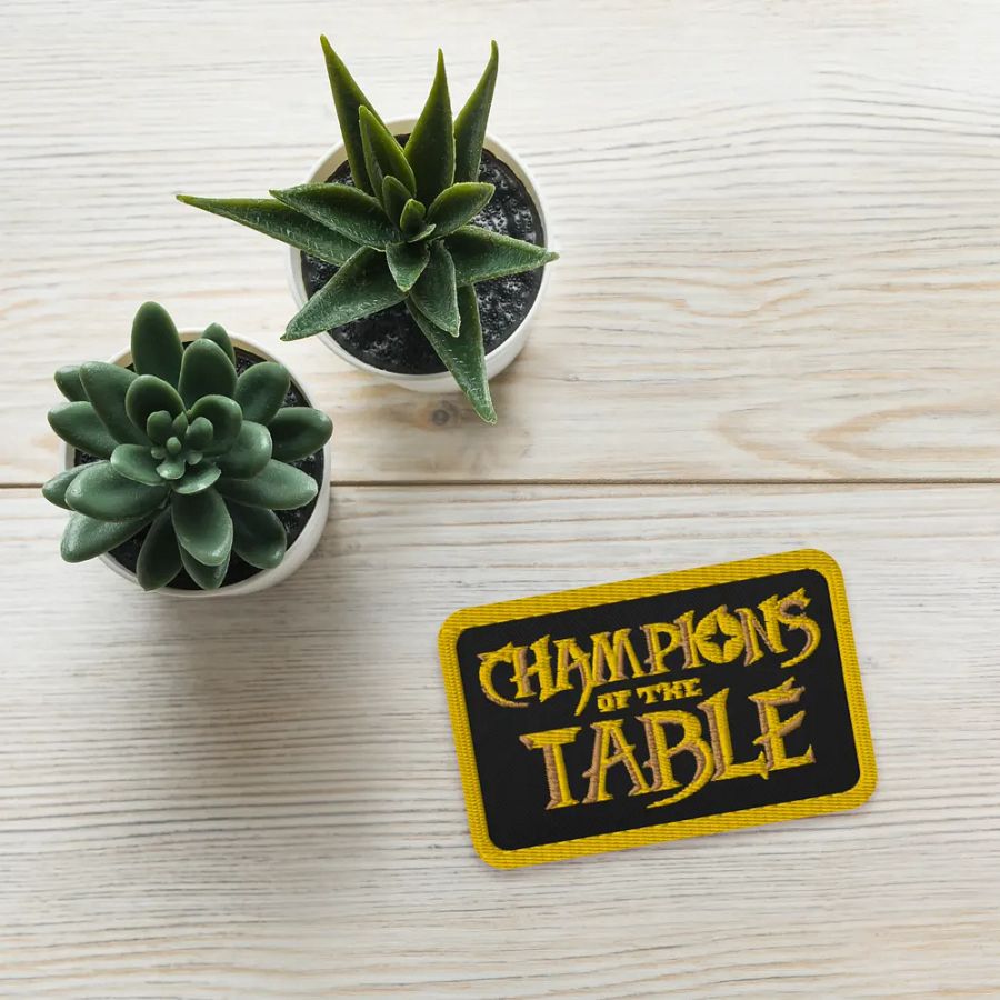 Champions of The Table Patch product image (4)