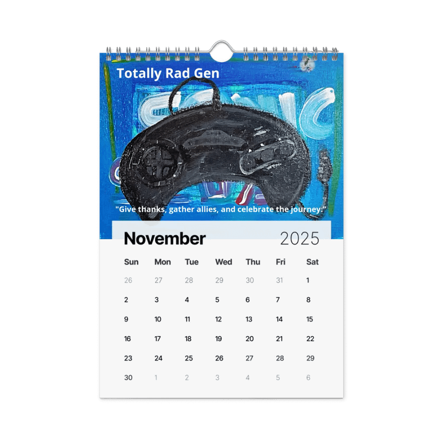 Nostalgia Games 2025 Calendar product image (11)