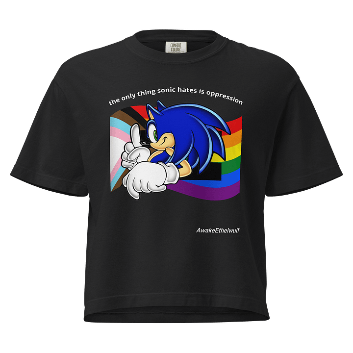 sonic hates oppression product image (1)