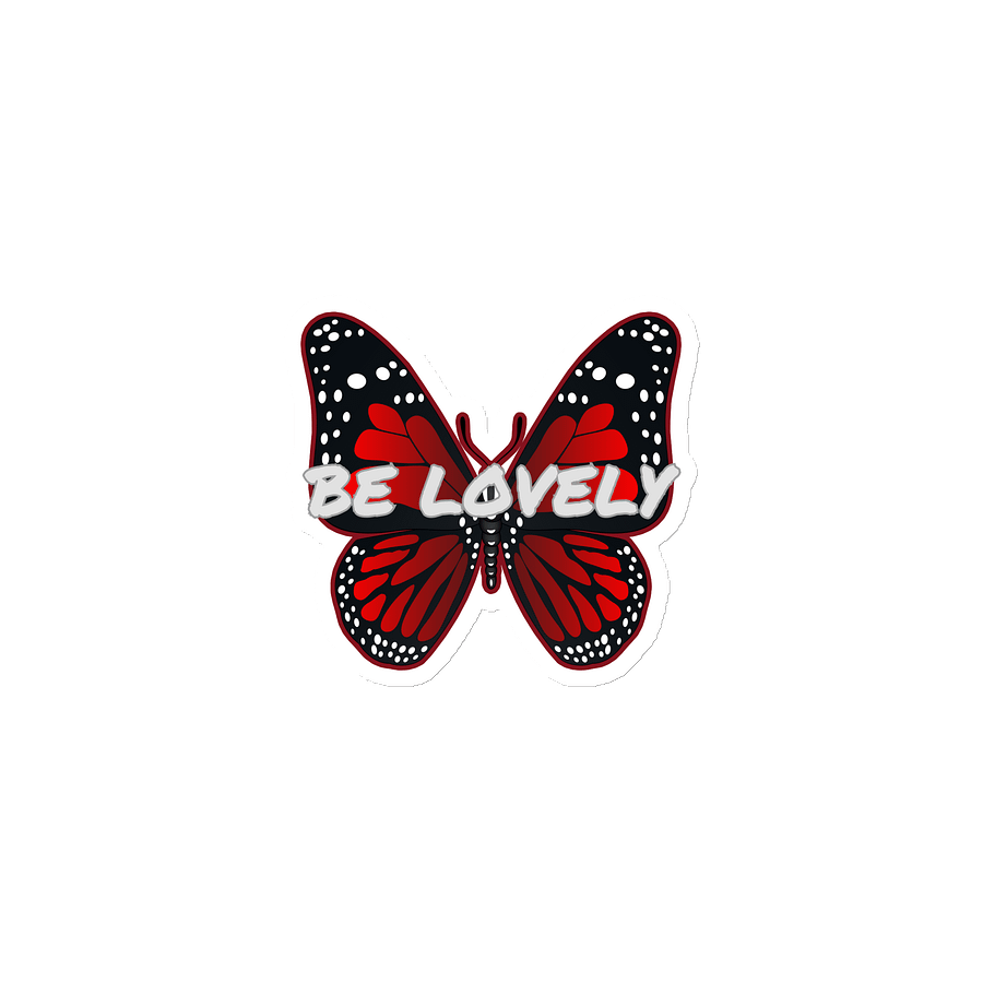 Be Lovely Butterfly Die-Cut Magnet product image (1)