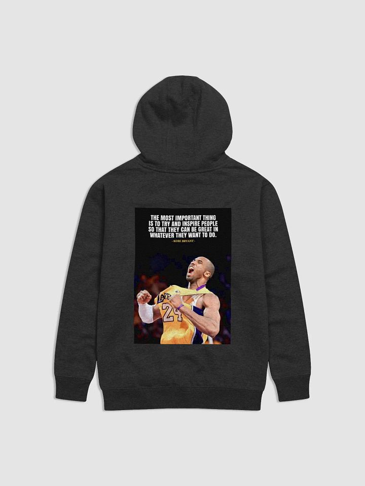 Kobe Hoodie with quote on back product image (2)