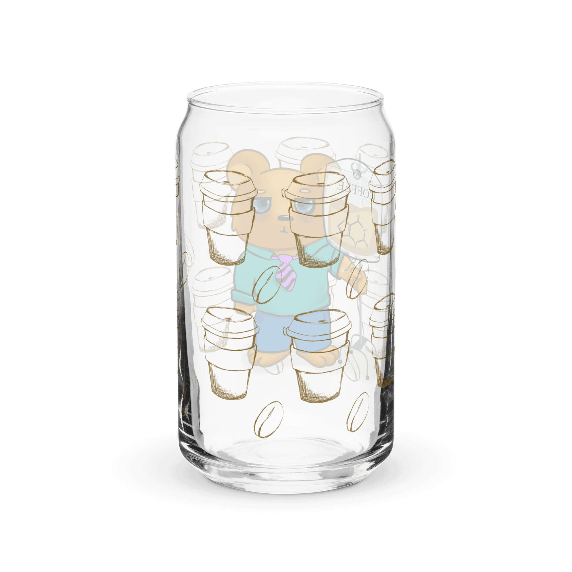 IV Coffee - Glass cup product image (6)