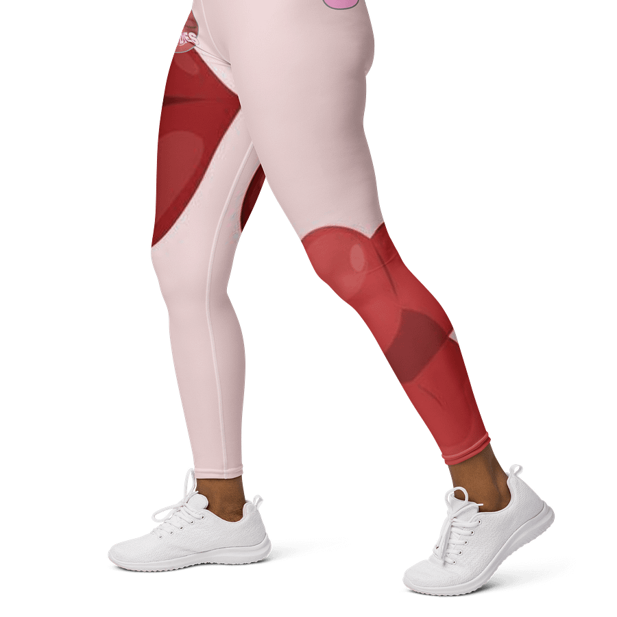Glossy SexyBaddies Lips Sun-Kissed Yoga Leggings Women product image (3)