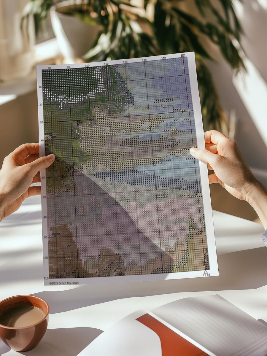 Sunrise Whisper Cross Stitch Pattern product image (5)