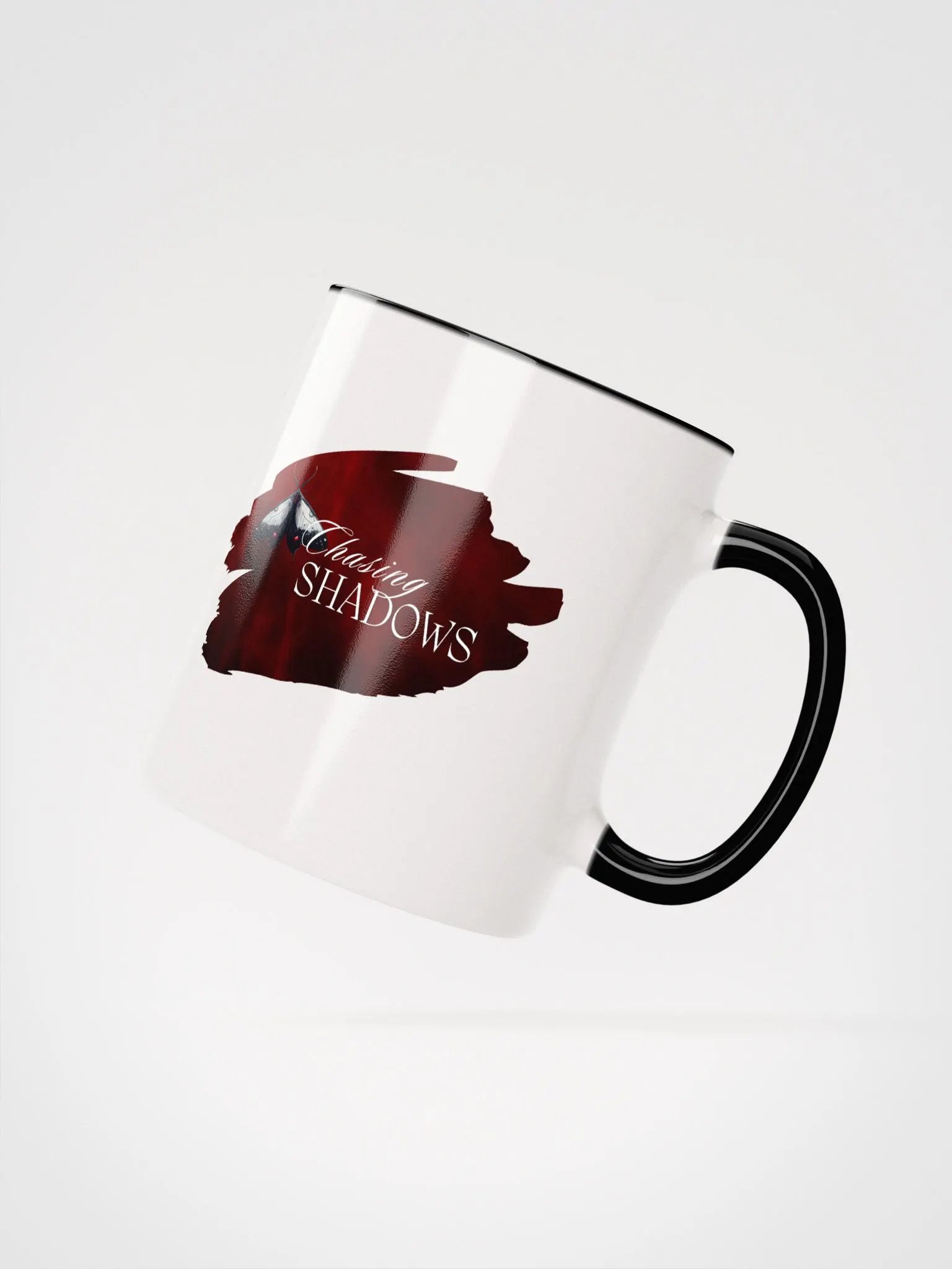 Chasing Shadows Mug with Red product image (3)